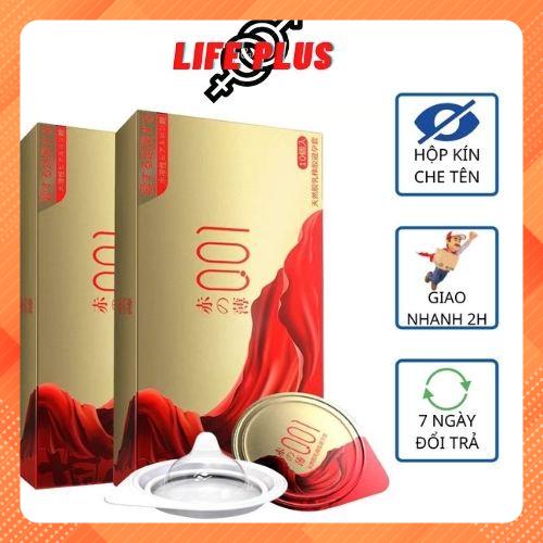 Bao Cao Su OLO siêu mỏng 001 mm Cao Cấp Gold Rose Samurai Công nghệ Nhật Bản ôm sát, Hộp 10 bcs - Life Plus Store