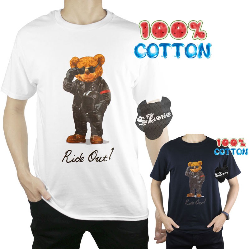 Áo Phông Cotton 100% In Hình 3D Cao Cấp SZone PM57