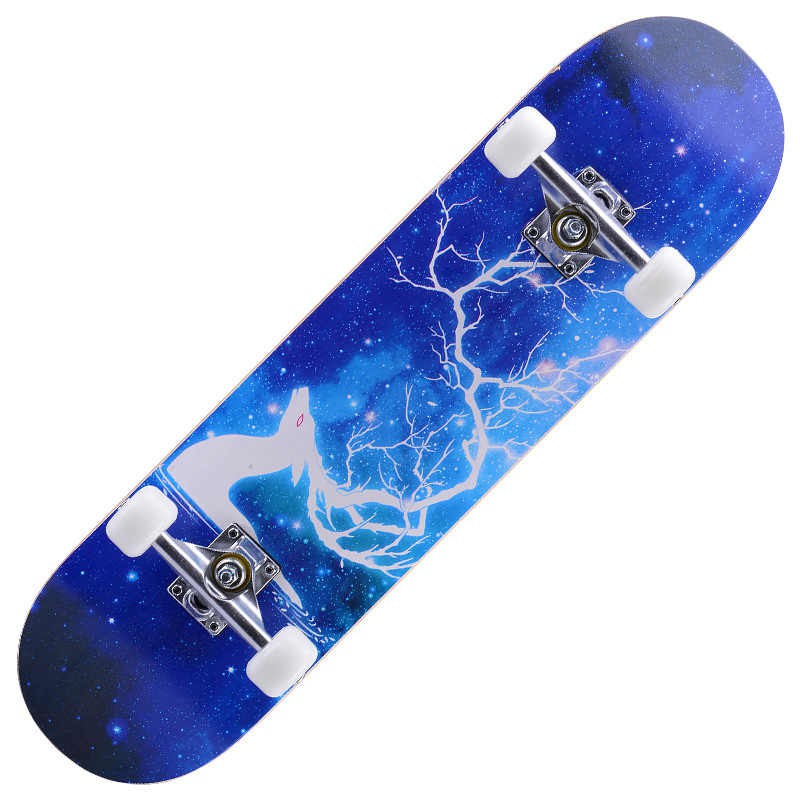 Ván Trượt thể thao 45cm, 60cm, 70cm, 80cm Skateboard Chính Hãng GUROSS Gỗ Ép Cao Cấp 7 Lớp dành cho trẻ em và người lớn
