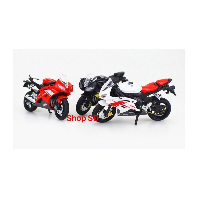 mô hình xe moto - combo 3 chiếc