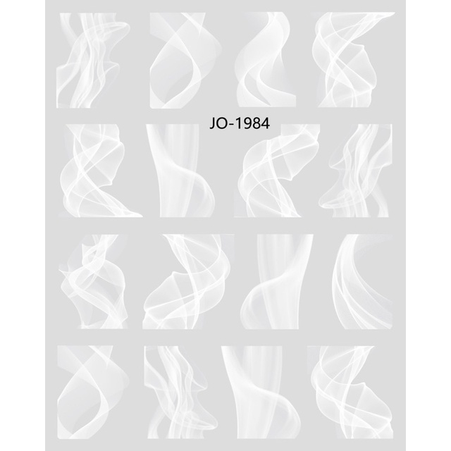 Sticker 3d dán móng tay nail mẫu mới