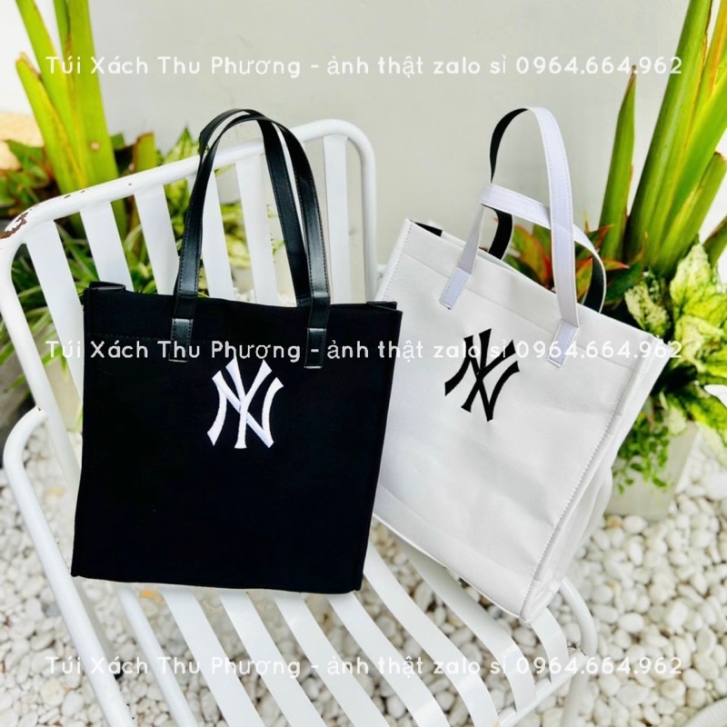 Túi tote thêu chữ, Túi basic quai xách vải canvas siêu phong cách cho cả nam và nữ (ảnh thật shop chụp)
