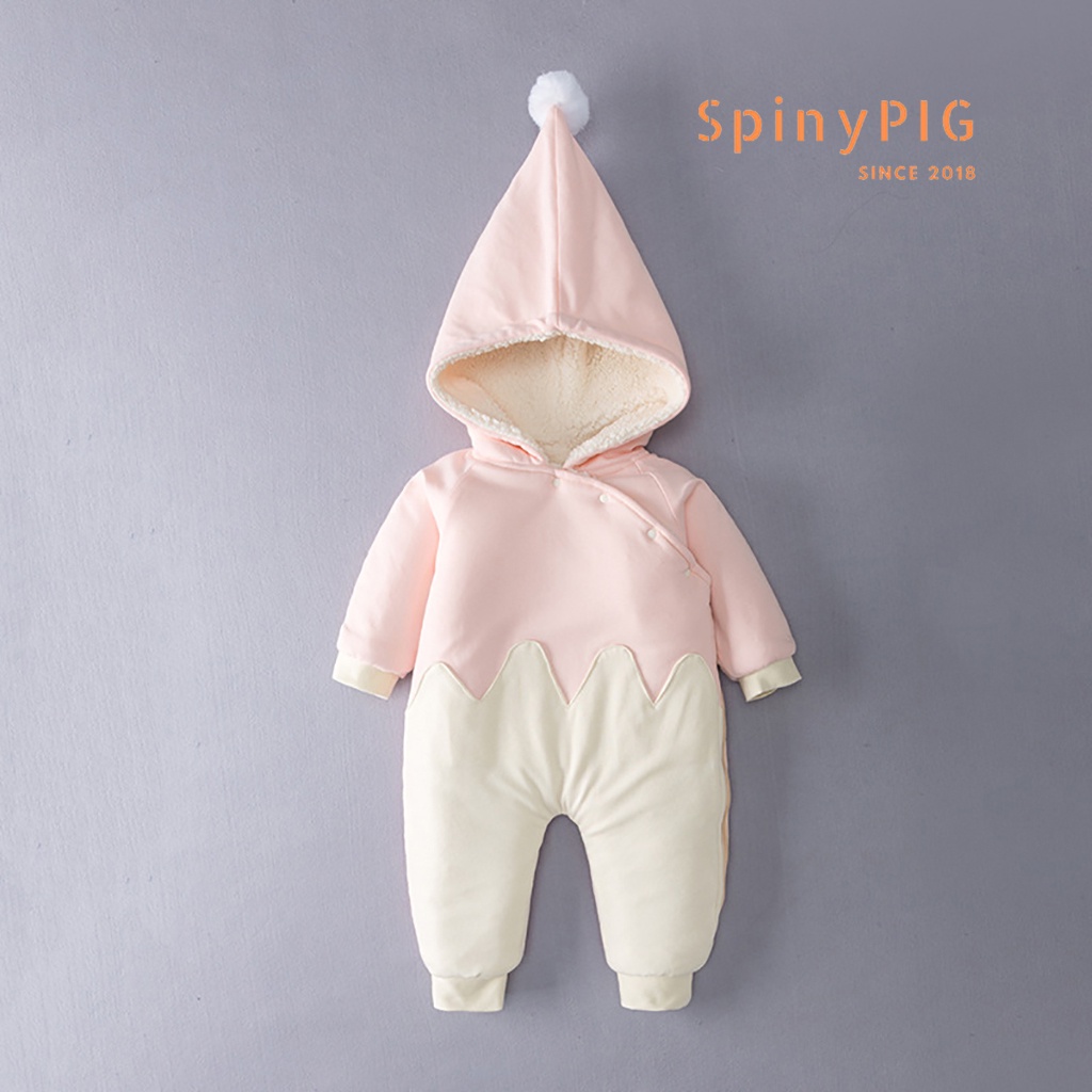 Quần áo sơ sinh 0-2 tuổi 100% cotton hữu cơ tự nhiên không chất tẩy nhuộm cùng lớp bông cực kỳ dày dặn và ấm áp