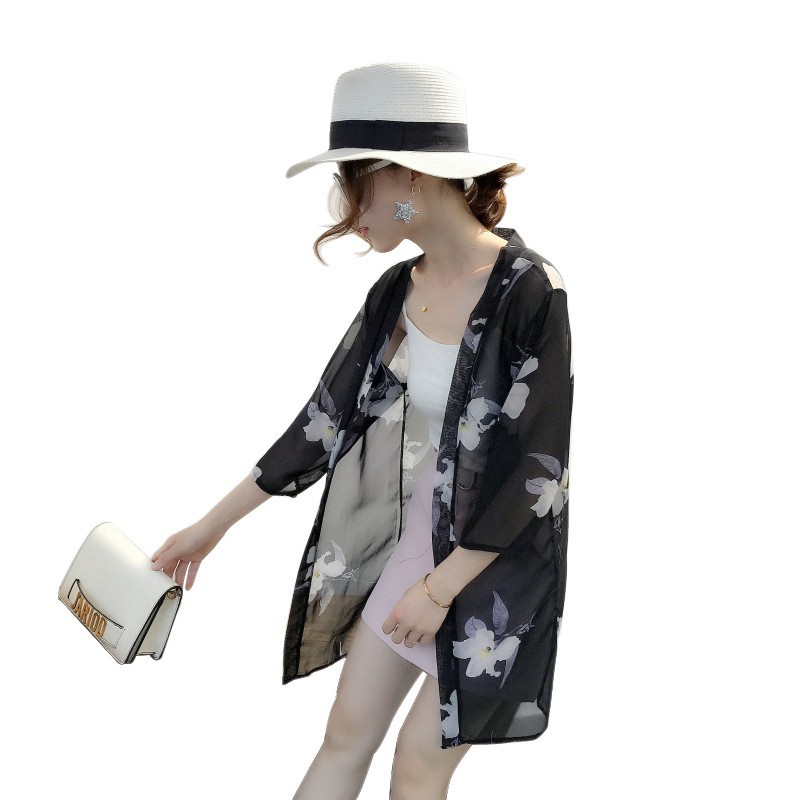 Áo khoác Cardigan form dài thời trang | BigBuy360 - bigbuy360.vn
