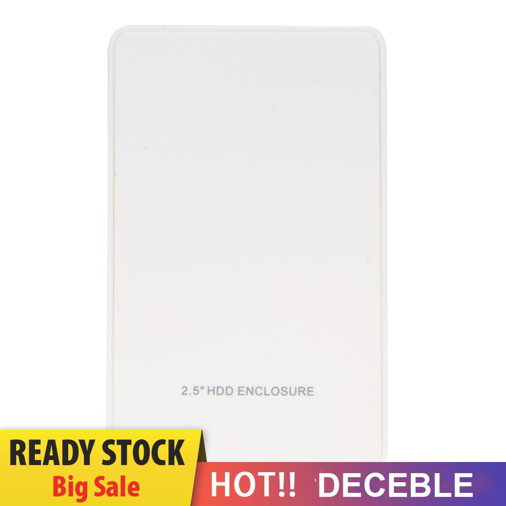 Hộp Đựng Ổ Cứng Ngoài 2.5in Usb 2.0 Sata Hd Ốp | BigBuy360 - bigbuy360.vn