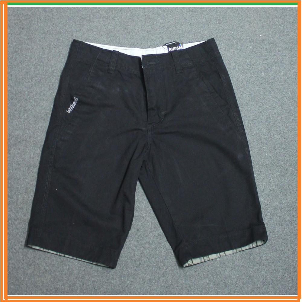 Quần ngố kaki nam chất đẹp màu đen hàng cao cấp