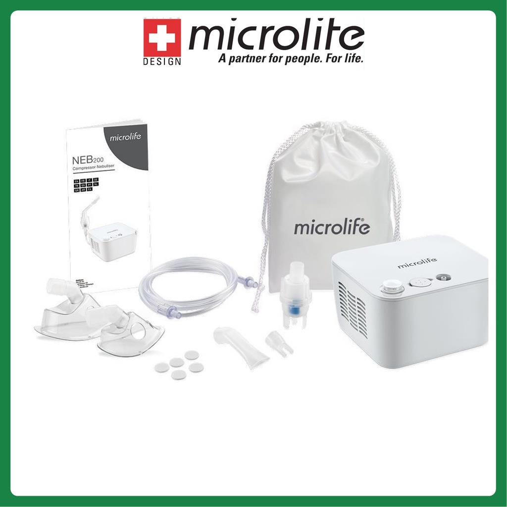 MÁY XÔNG MŨI HỌNG MICROLIFE NEB 200 - THƯƠNG HIỆU THỤY SỸ- BẢO HÀNH 3 NĂM