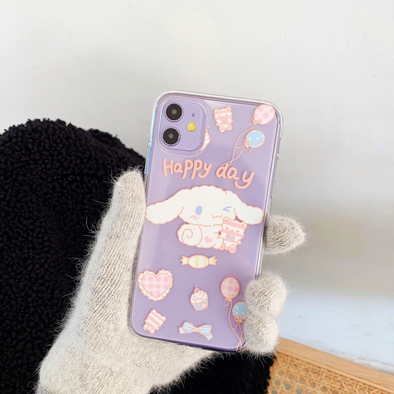 Ốp điện thoại in hình chú chó hoạt hình cho IPHONE 5/5S/6/6PLUS/6S/6S PLUS/6/7/7PLUS/8/8PLUS/X/XS/XS MAX/11 41 | BigBuy360 - bigbuy360.vn