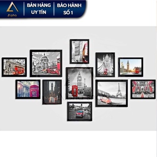  Bộ 11 khung ảnh cỡ lớn chính hãng ALPHA M11 bộ khung tranh treo tường miễn phí in ảnh 