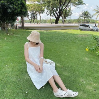 Đầm 2s hoa cúc