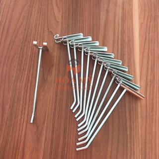 Combo 20 cái_Móc cài lưới sắt dài 20cm, móc treo ốp lưng dài 20cm, móc treo phụ kiện điện thoại dài 20cm