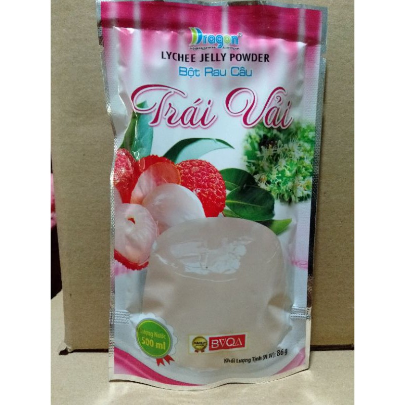 Bột rau câu trái vải dragon