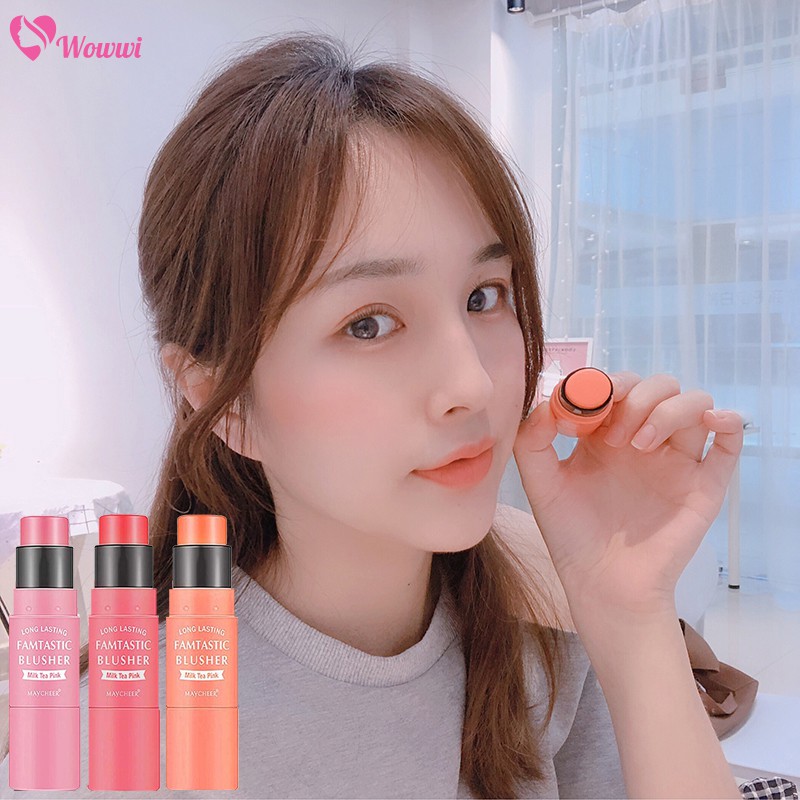 Thỏi kem má hồng MAYCHEER hai đầu màu đẹp lâu trôi | BigBuy360 - bigbuy360.vn