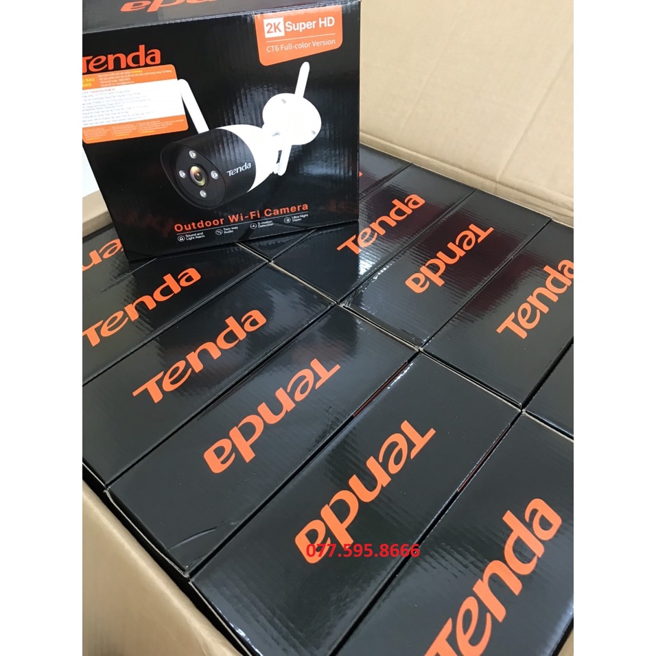 .CT6   Camera Wi-Fi Ngoài Trời 2K có màu ban đêm. | BigBuy360 - bigbuy360.vn