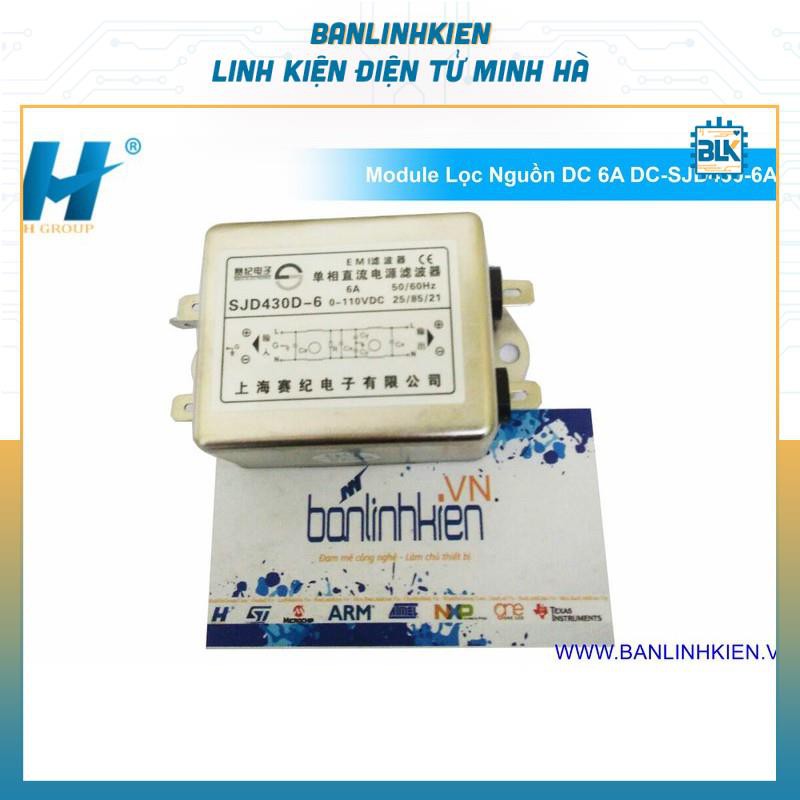 Module Lọc Nguồn DC 6A DC-SJD430-6A