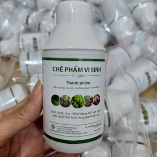Chế phẩm Vi sinh P-GRO cho hoa hồng và cây cảnh