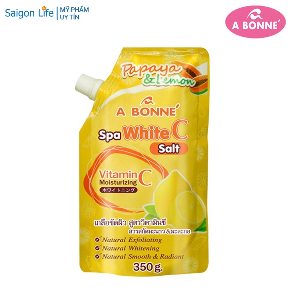 Muối Tắm Sữa Bò Tẩy Tế Bào Chết A Bonne Spa Milk Salt Vitamin C - Chính Hãng