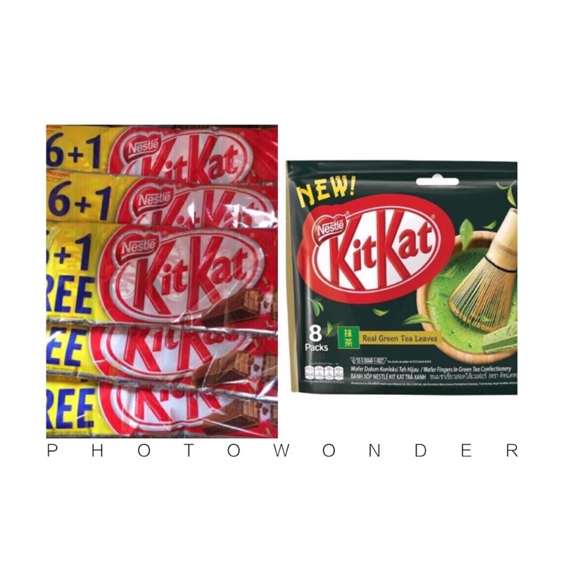 Kitkat Socola+KitKat Trà Xanh