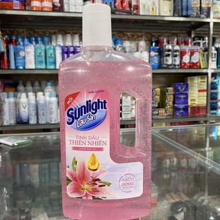 Nước lau sàn Sunlight hương hoa lily chai 1kg