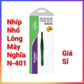 Nhíp nhổ lông mày Kềm Nghĩa N401(giao màu ngẫu nhiên)