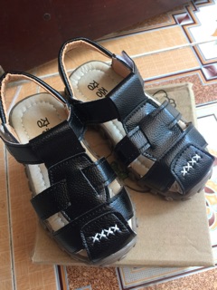Dép da sandanl Bé trai size 21-30( có video quay trực tiếp)