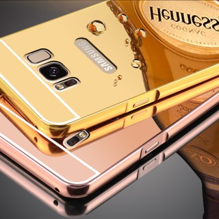 Ốp lưng galaxy s8, s8 plus mạ vàng tráng gương