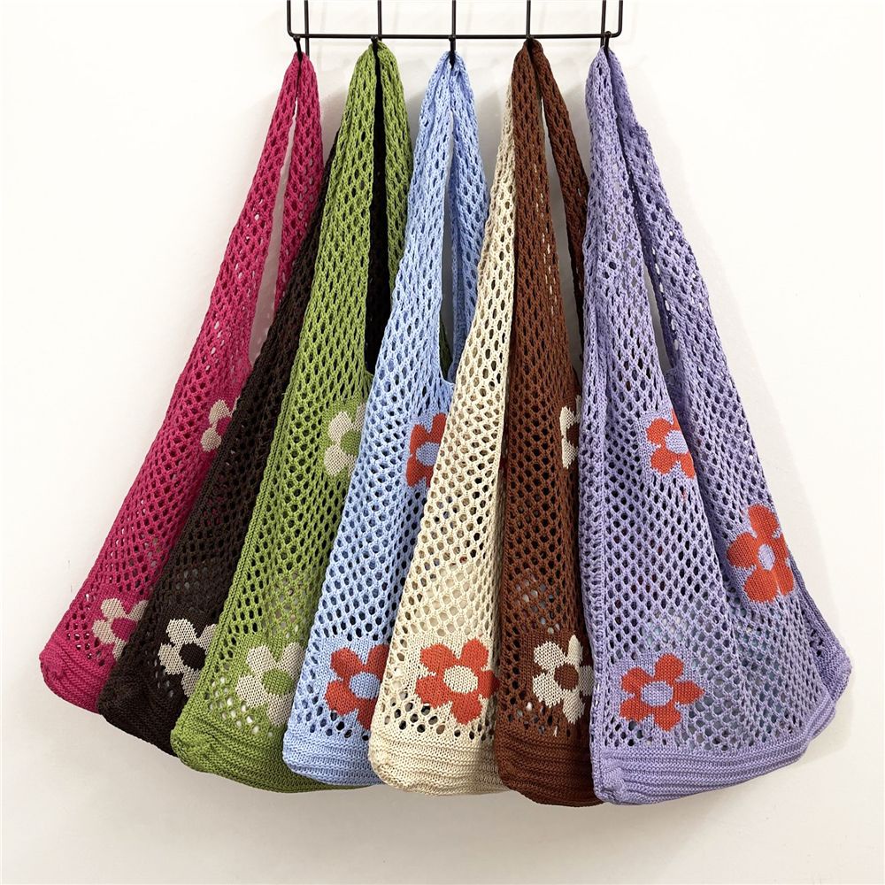Túi xách tote đan len cỡ lớn thời trang cho nữ