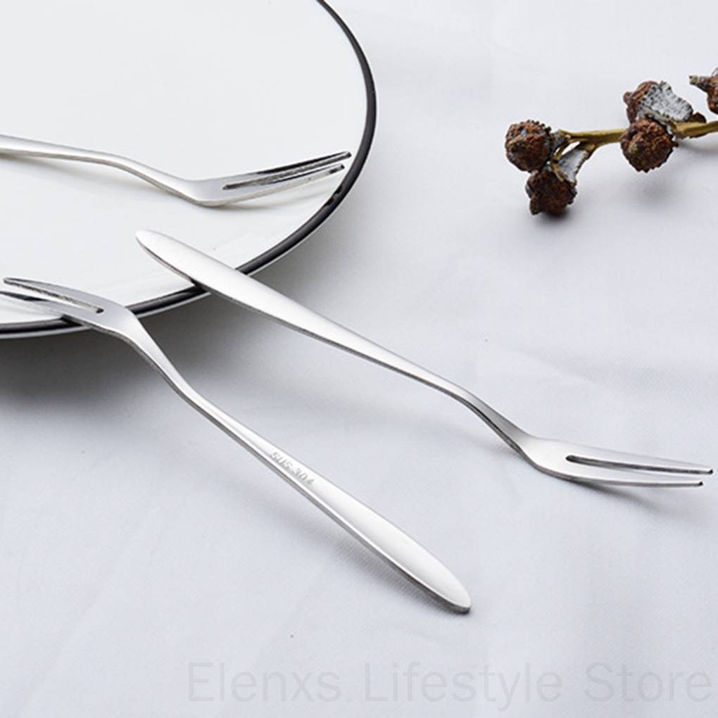 Nĩa Ăn Trái Cây Bằng Thép Không Gỉ