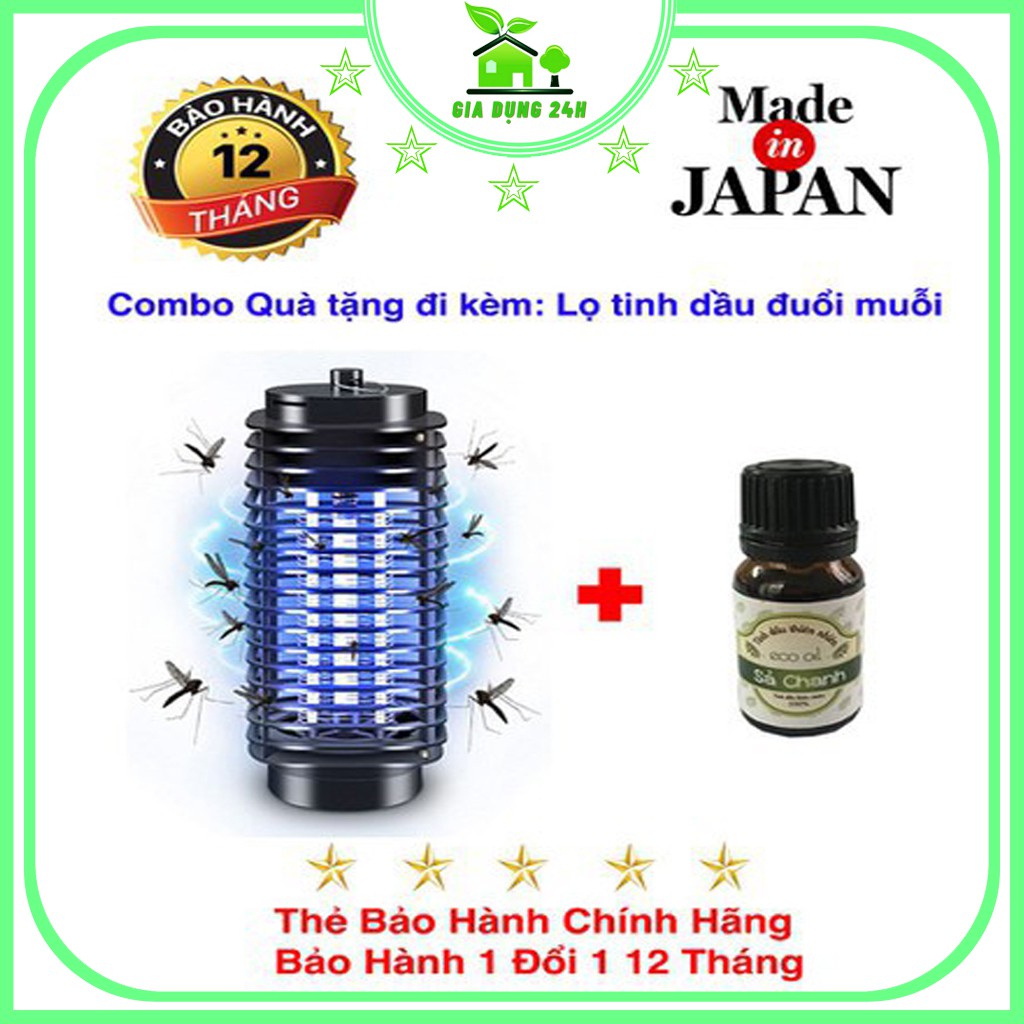 Đèn Bắt Muỗi - Tinh Dầu - Máy bắt muỗi Côn Trùng hình tháp LM 3B Dạng Lưới Điện, Đèn Điện Quang