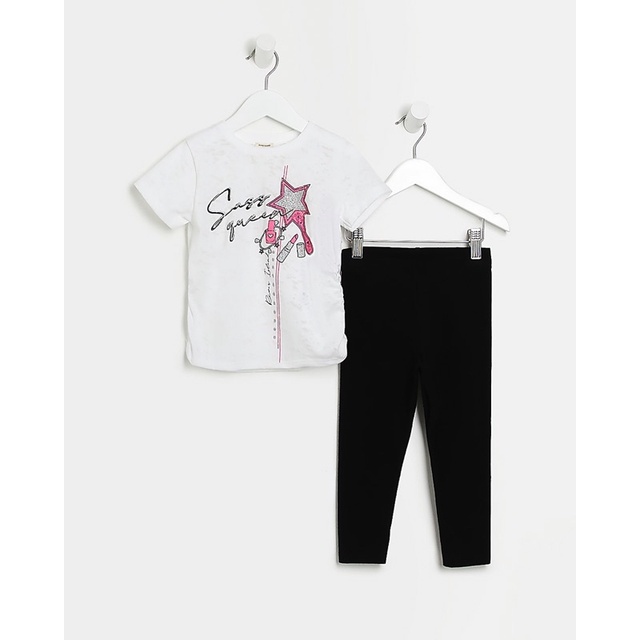 Set bộ legging đen siu xinh cho bé gái♥️♥️♥️