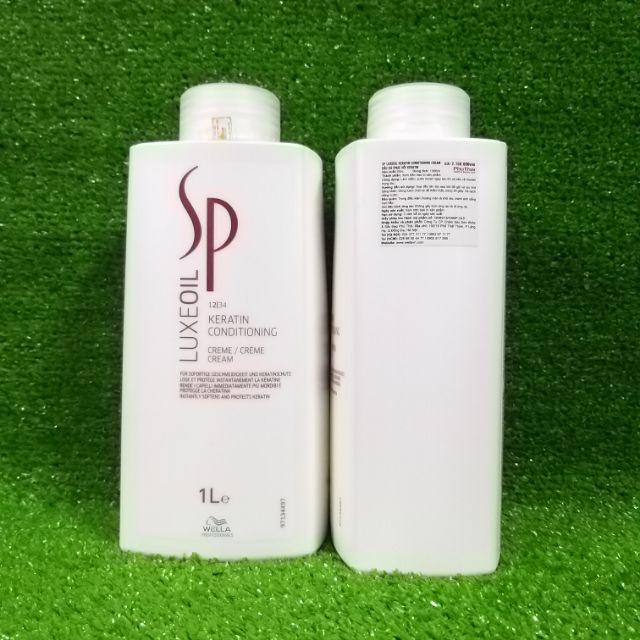 Dầu Xã LUXeoil keratin SP wella