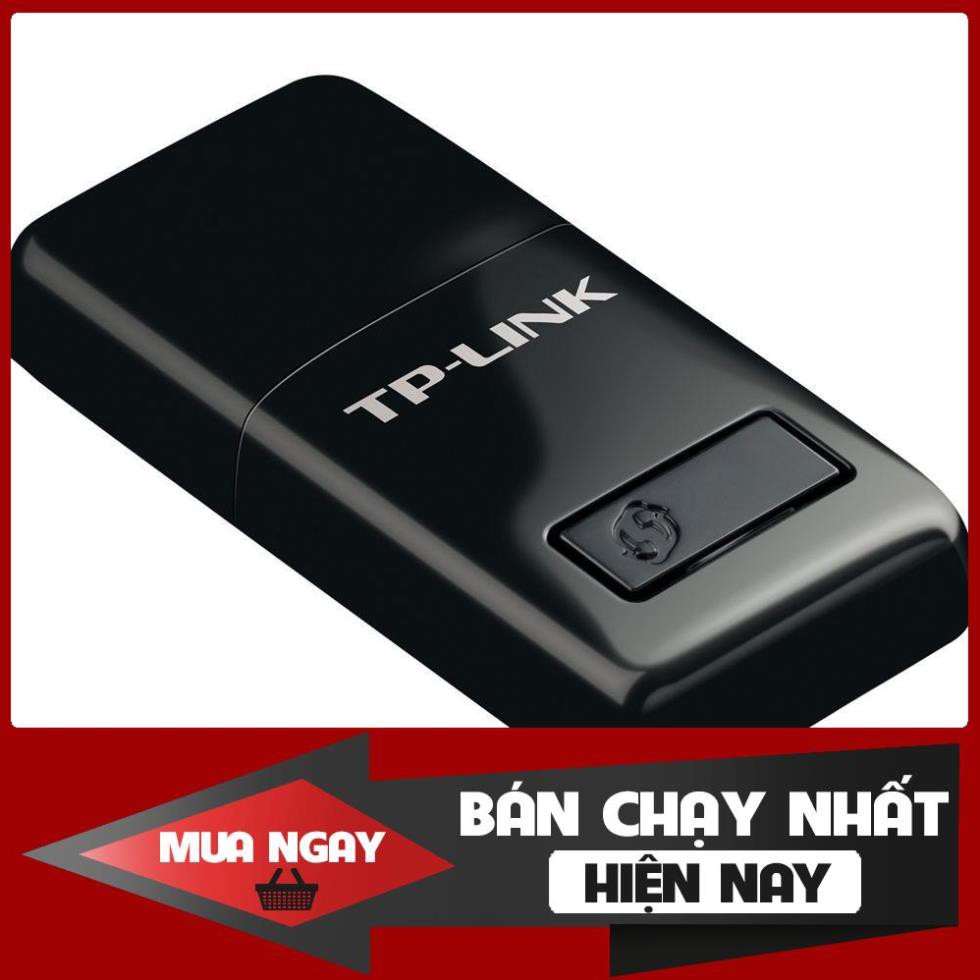 Thiết bị thu Wifi TP-Link TL-WN823N - Bộ chuyển đổi USB chuẩn N không dây Mini tốc độ 300Mbps