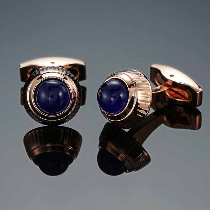 Khuy Măng Sét Bằng Đồng Cao Cấp Thời Trang Cho Nam