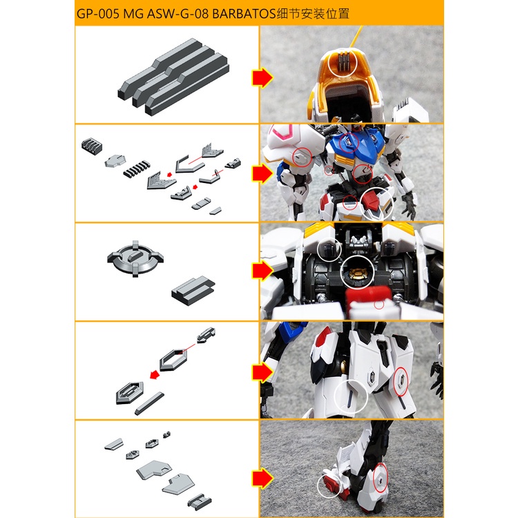 Phụ Tùng Máy In 3D ANUBIS GP005 Chuyên Dụng Cho MG Barbatos