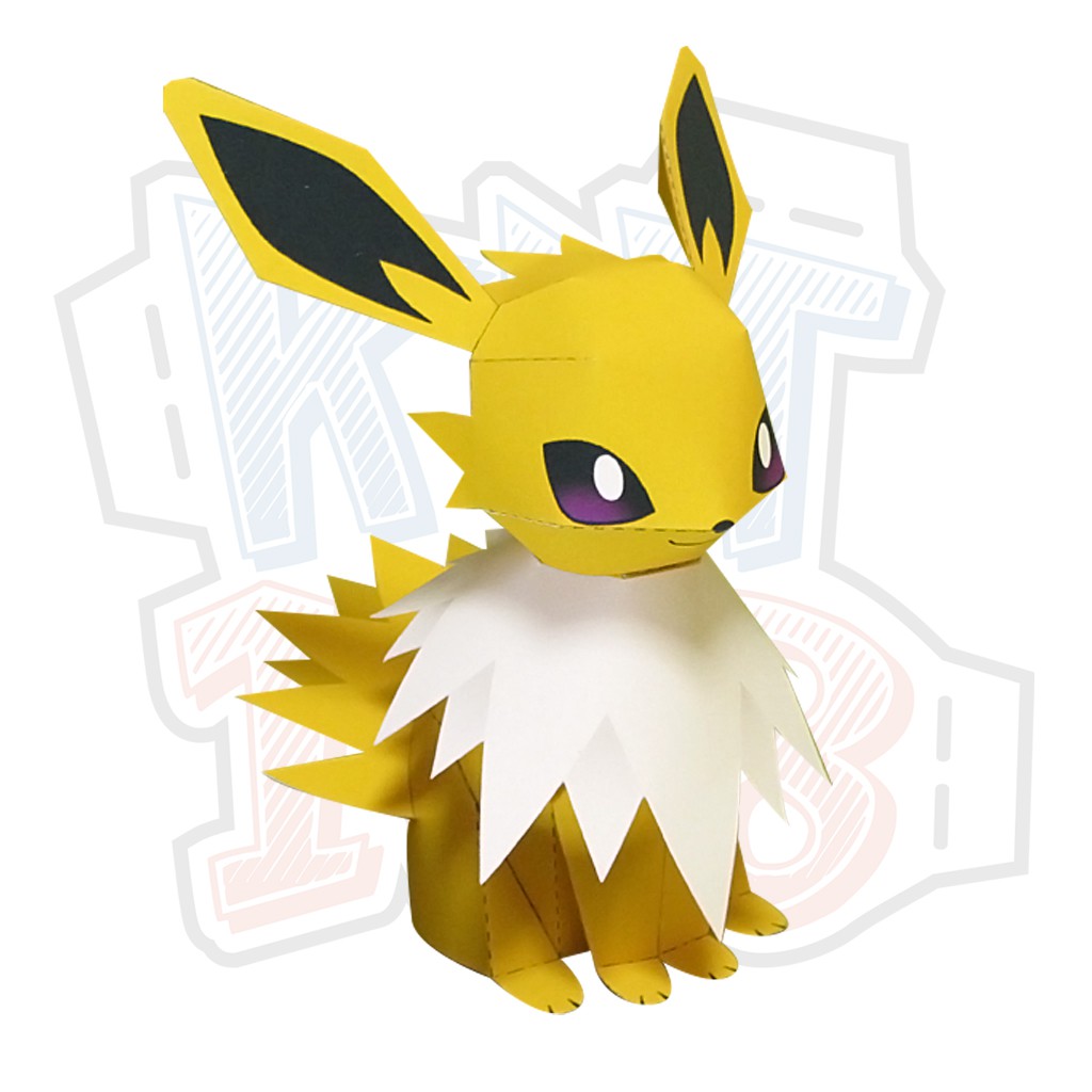 Mô hình giấy Anime Pokemon Jolteon ver 2