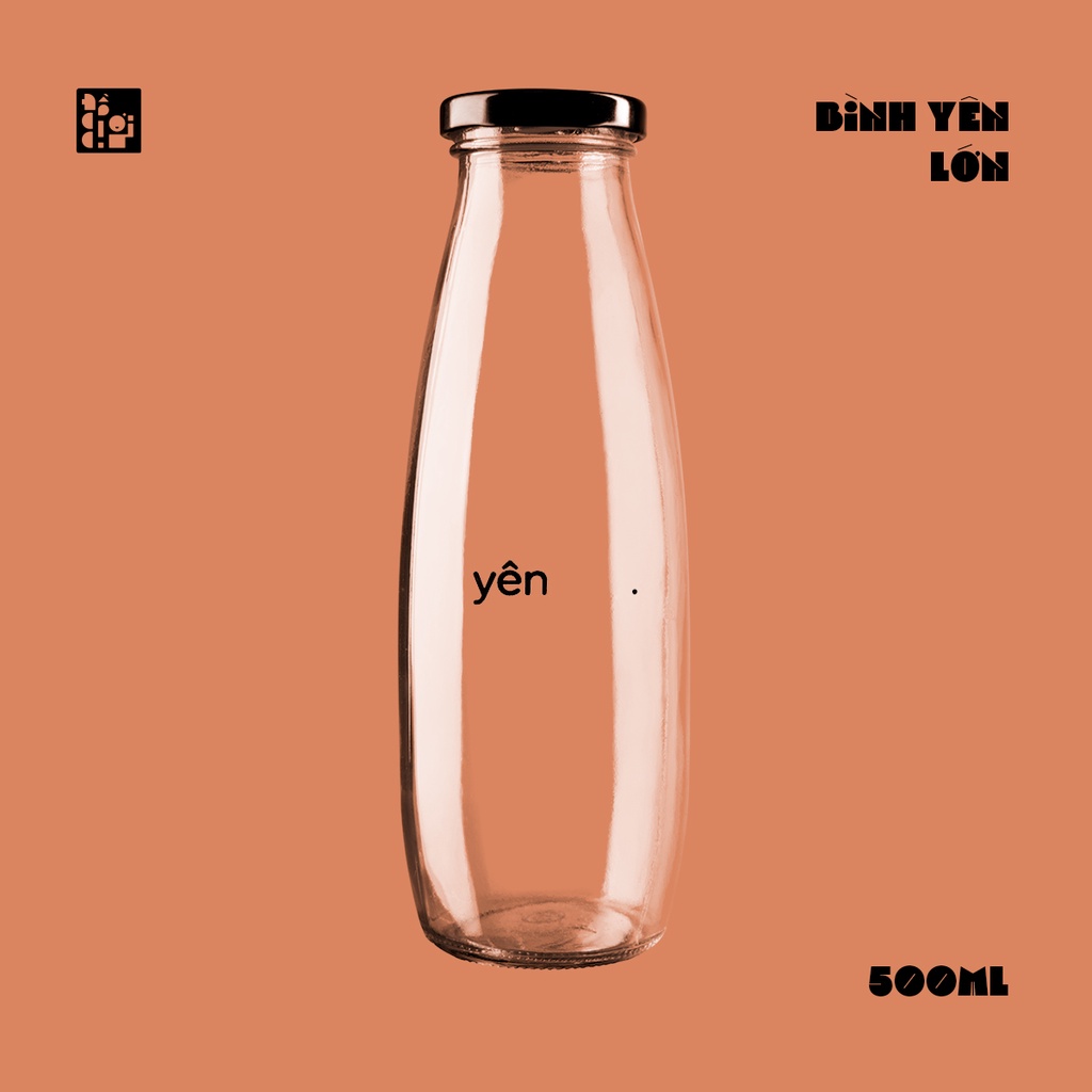 Bình Yên thuỷ tinh Lớn - Quà tặng bạn gái, bạn trai cực ý nghĩa nhân dịp sinh nhật, kỷ niêm