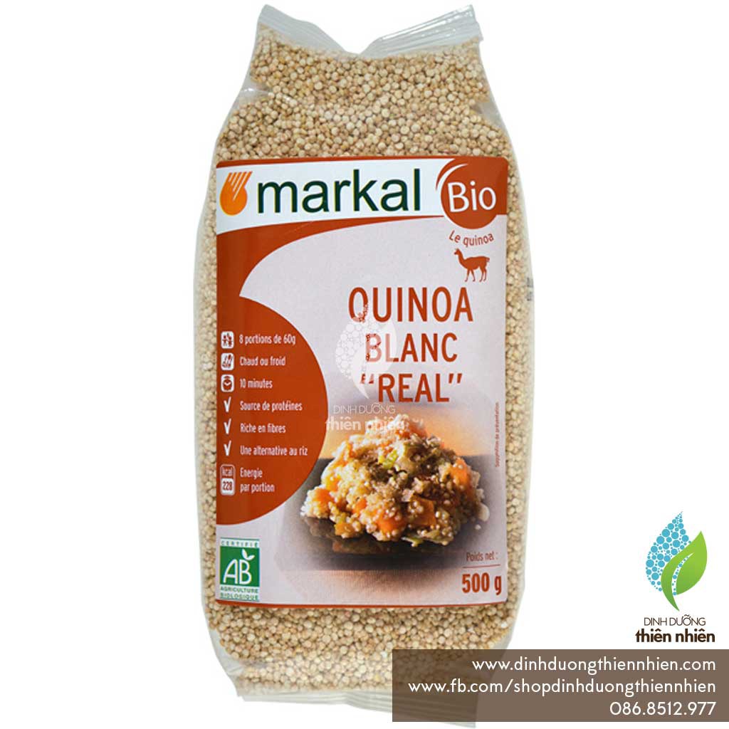 Hạt Diêm Mạch Hữu Cơ Markal Organic Quinoa, 500g