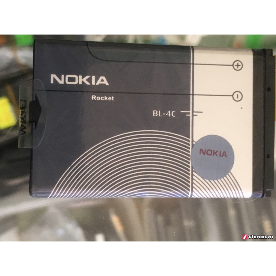 Pin Nokia BL- 4C, BL- 5C Zin Máy ,Dòng 2ic