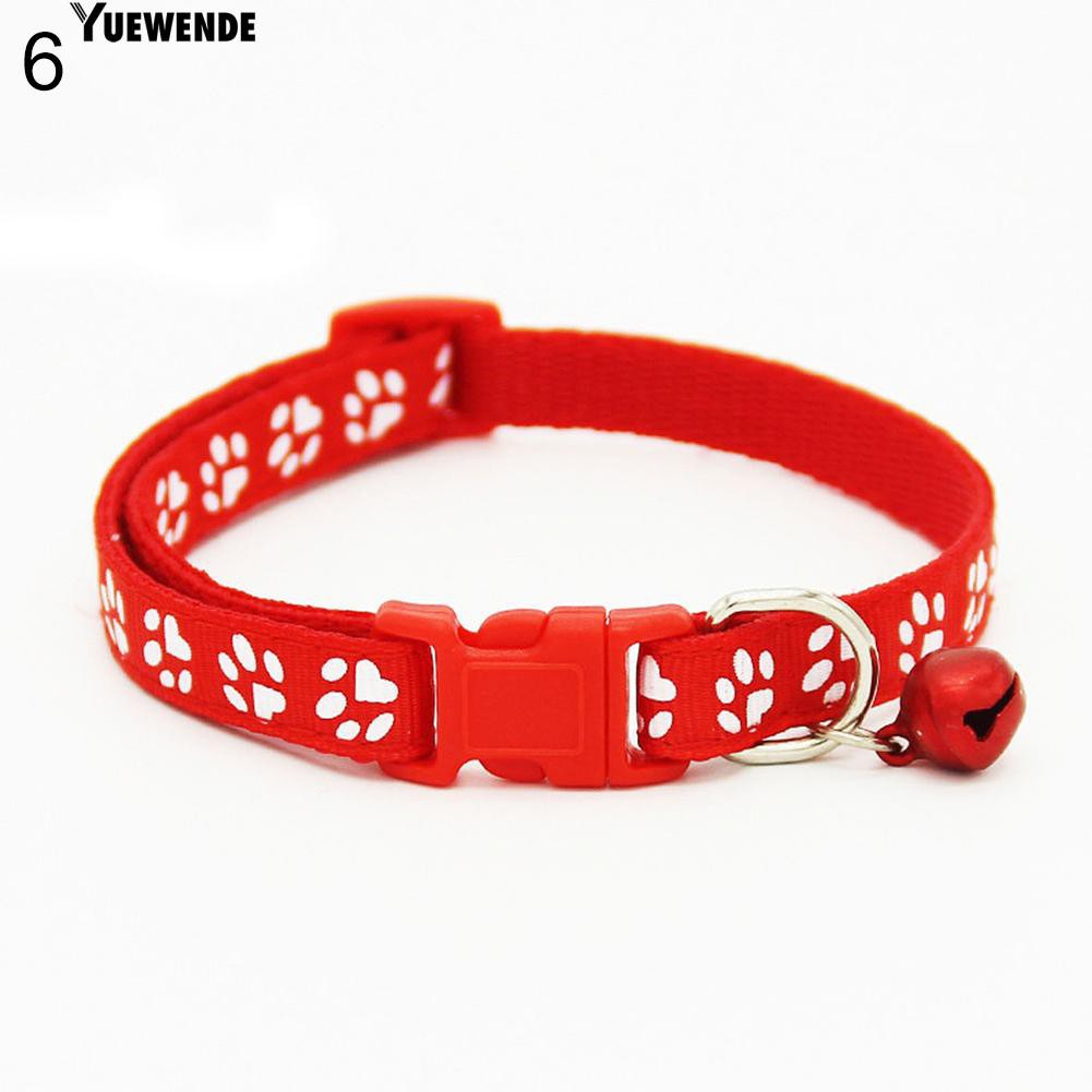 Vòng cổ cho thú cưng hoa văn hình bàn chân