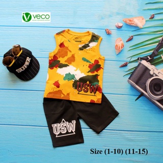 Bộ thun veco sát nách 8-11kg