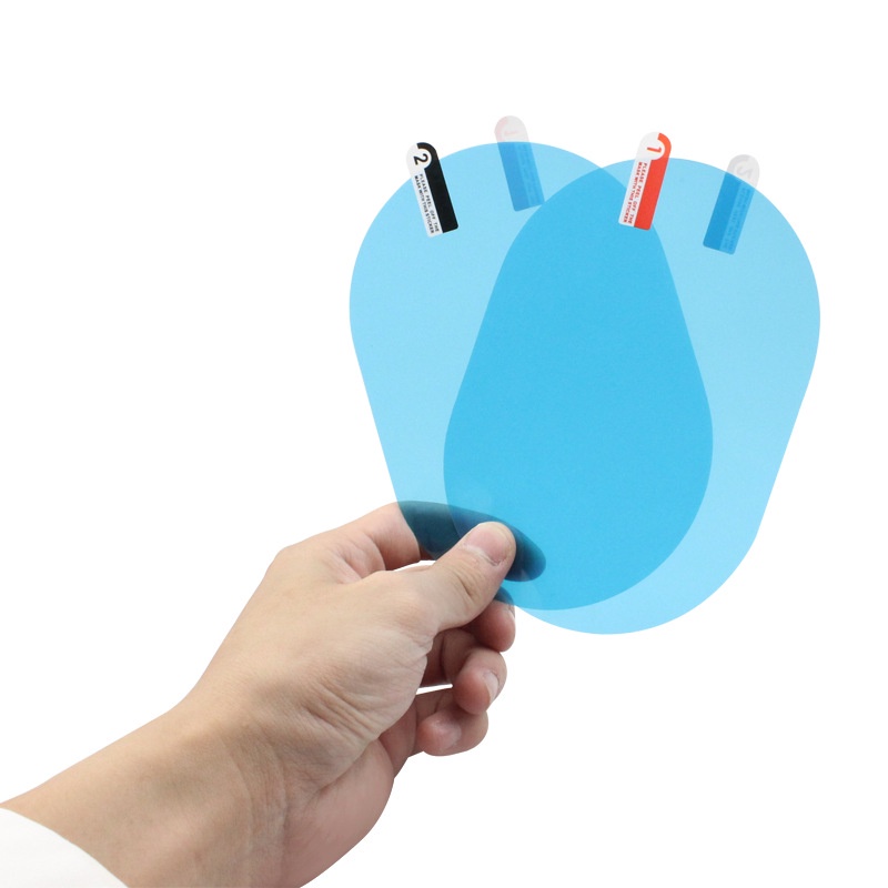 Bộ 2 miếng dán nano chống bám nước gương chiếu hậu ô tô loại 0,12mm