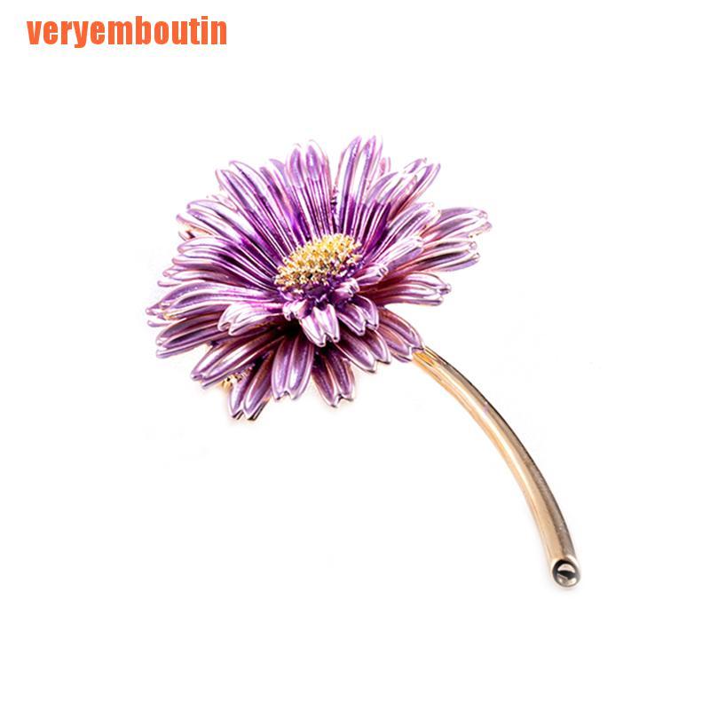 Ghim Cài Áo Hình Hoa Cúc Xinh Xắn Dành Cho Nữ