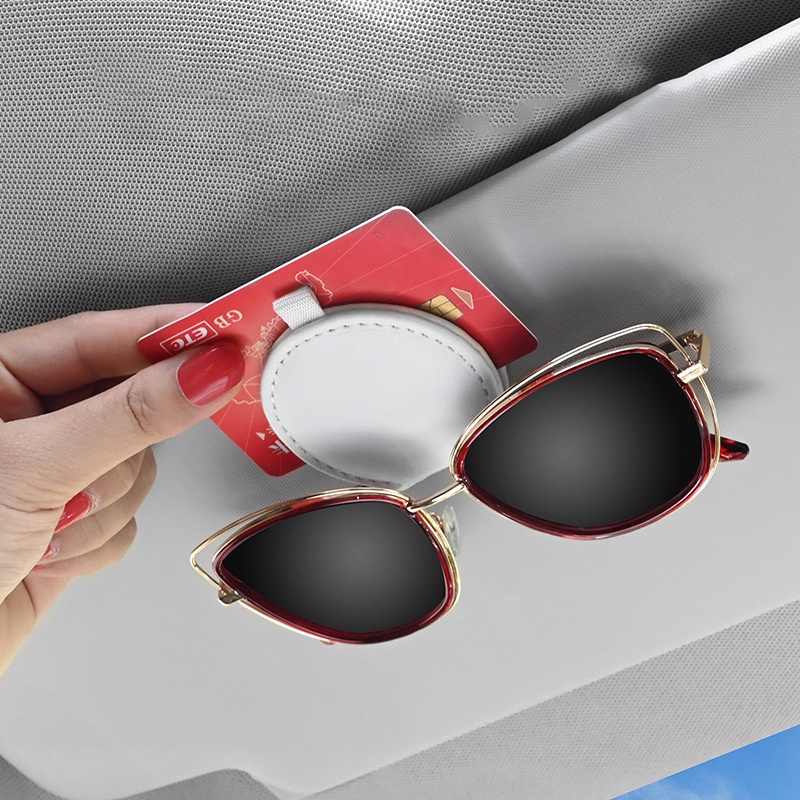 Hộp Đựng Mắt Kính / Thẻ Gắn Xe Hơi Đa Năng Tiện Dụng