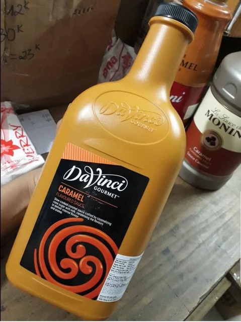 Sốt Davinci Caramel chai 2,6kg