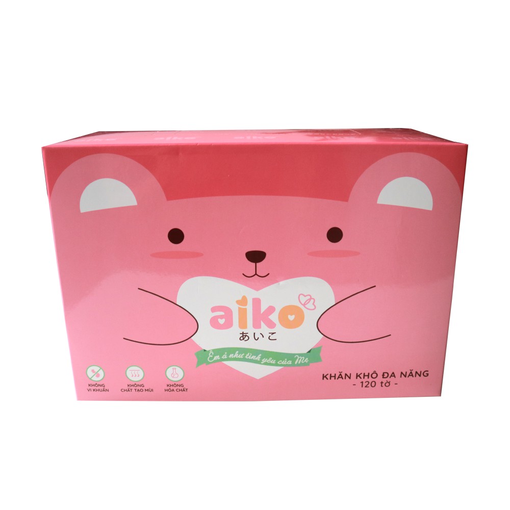 Khăn Khô Đa Năng Aiko 340G [khác với khăn vải đa năng]