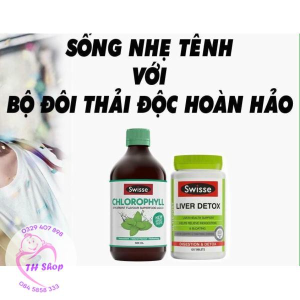 Viên Uống Bổ Gan Swisse, Thải Độc Gan Swisse Liver Detox120 Viên