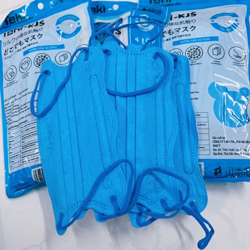 Combo 50 chiếc khẩu trang 4D cua mới, phong cách, độc lạ, khẩu trang y tế trắng