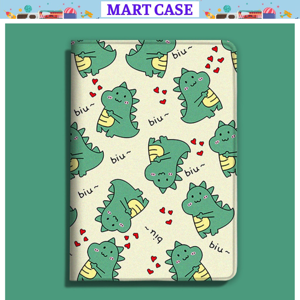 Case ipad in hình Khủng Long cute ốp ipad Air 2/Air 1/Pro 10.5/Air 3/10.2 gen 7/8/2017/2018...MART CASE