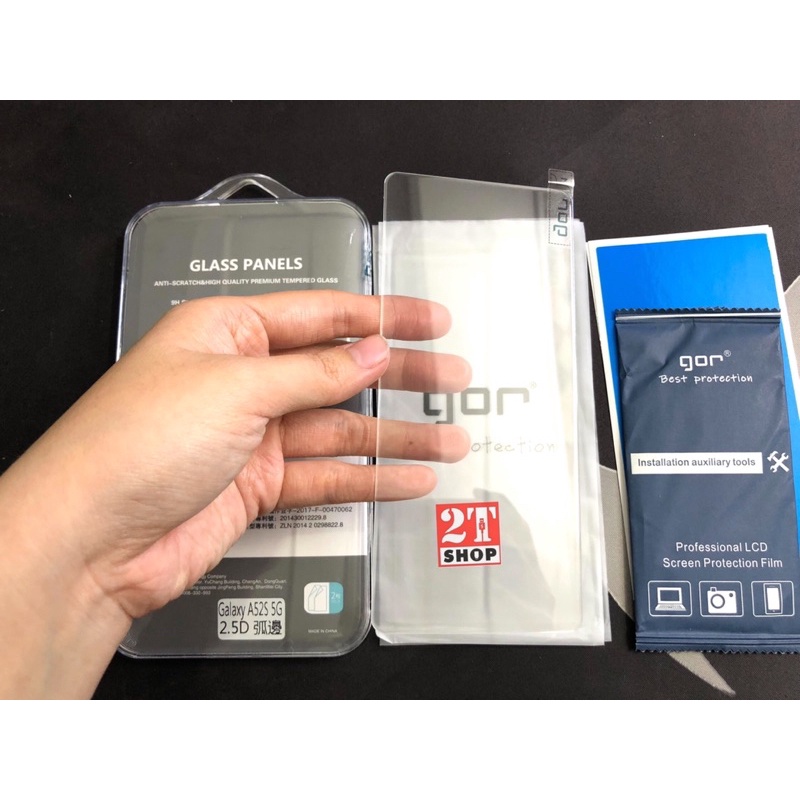 KÍNH CƯỜNG LỰC GOR GALAXY A52S 5G FULL MÀN HÌNH