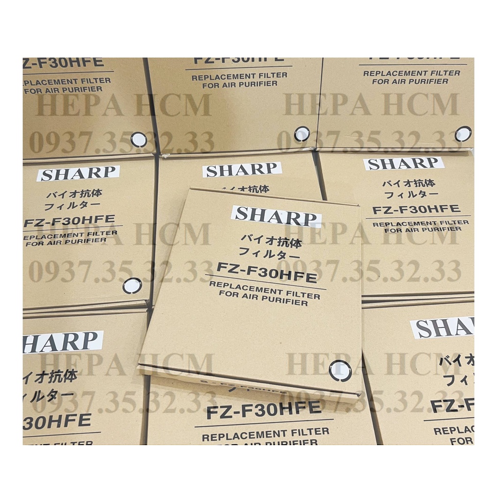 màng lọc hepa lọc kk sharp KC-F30EV, FP-J30E-A/B/P, FP-F30E, KC-F30, FP-GM30E, FP-JM30V, KC-30K, FZ-F30HFE